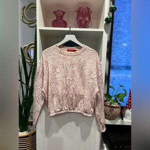 n:PHILANTHROPY NWT Vinn-Sweatshirt Mauve Leopard Daze